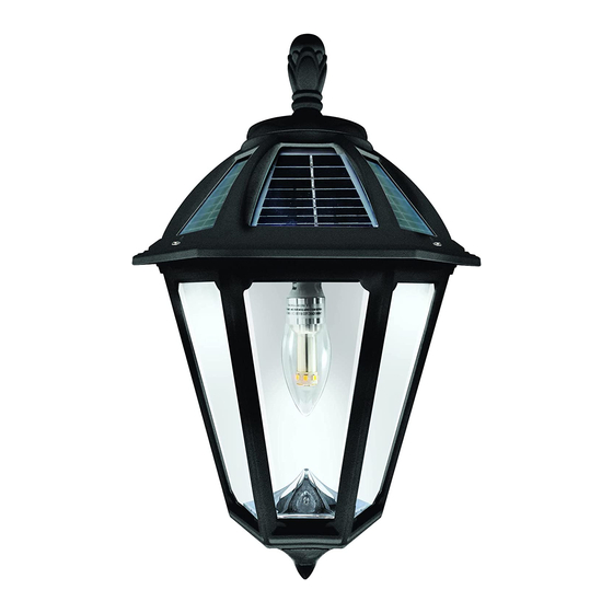 Gama Sonic POLARIS SOLAR LAMP Series Kullanım Kılavuzu