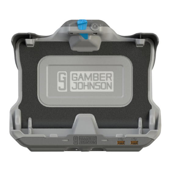 Gamber Johnson 7160-1252 Series Handleiding voor installatie-instructies