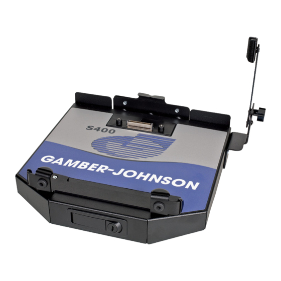 Gamber Johnson Getac S400 Einbauanleitung