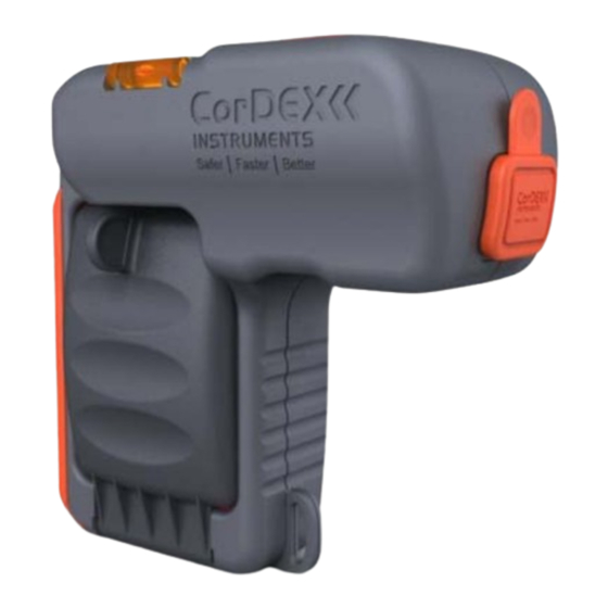 Cordex LaserMETER 3000XP Instructions For Safe Operation