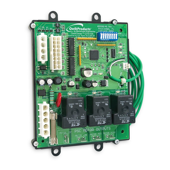 Mainstream Engineering QT6104 Руководство по установке