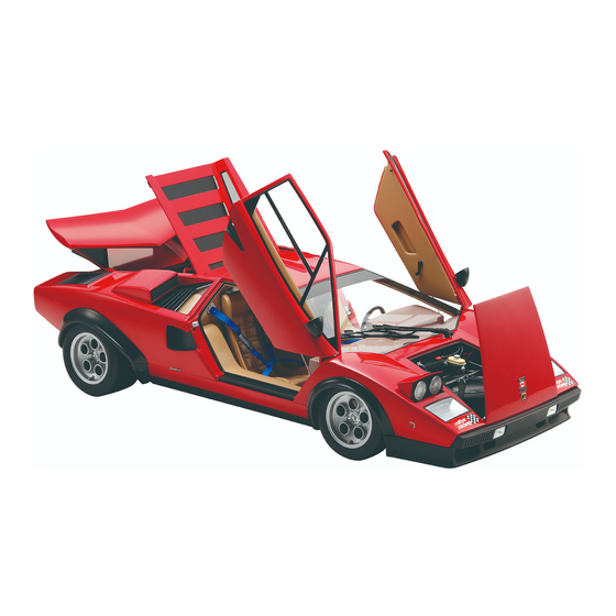 Deagostini MODEL SPACE Lamborghini Countach LP 500S Assembly Manual