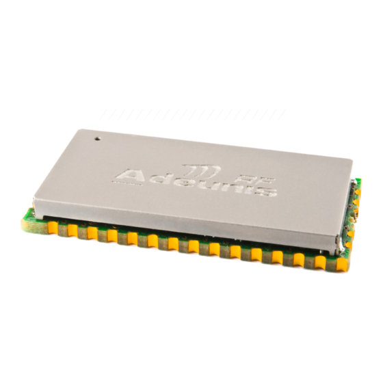 Adeunis RF SIGFOX Si868-25mW Manual del usuario