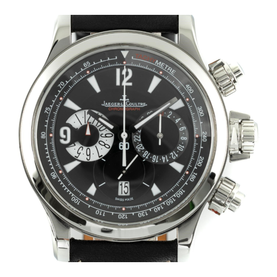 Jaeger-leCoultre Master Compressor Chronograph Посібник користувача