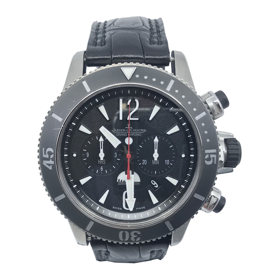 Jaeger-leCoultre Master Compressor Diving Series 사용자 설명서