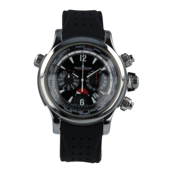 Jaeger-leCoultre Master CoMpressor extreMe World Chronograph User Manual