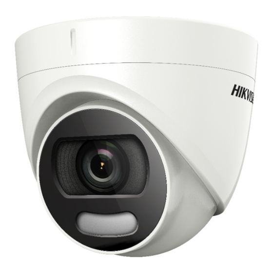 HIKVISION ColorVu DS-2CE72DFT-FC Podręcznik użytkownika