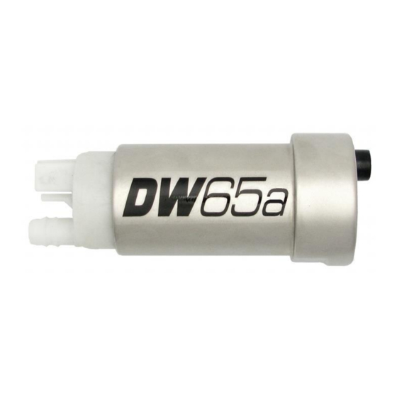 DeatschWerks DW65a Panduan Instalasi