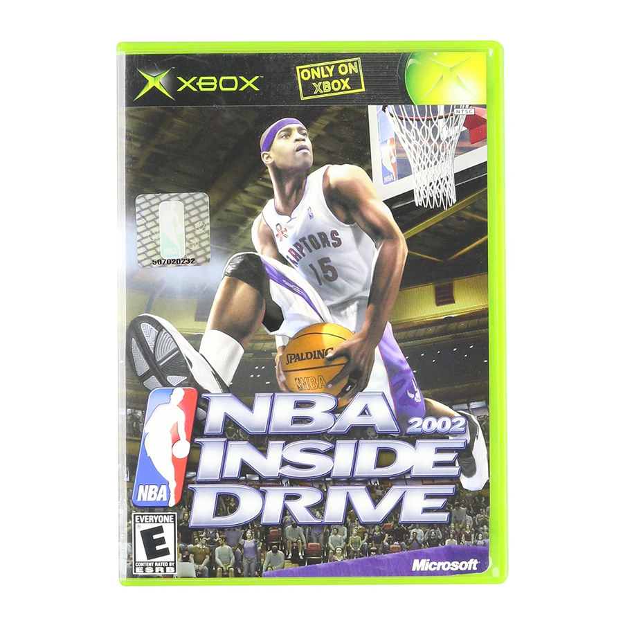 GAMES MICROSOFT XBOX NBA INSIDE DRIVE 2002 Manuel