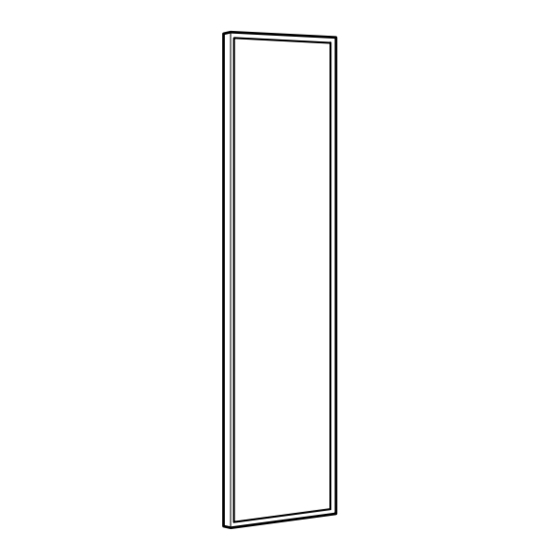 IKEA BILLY MOREBO GLASS DOOR 15 3/4X76