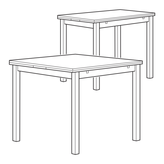 IKEA BJURSTA DINING TABLE 35/51/66