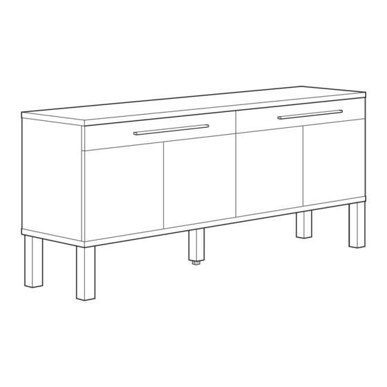 IKEA BJURSTA SIDEBOARD 61X27