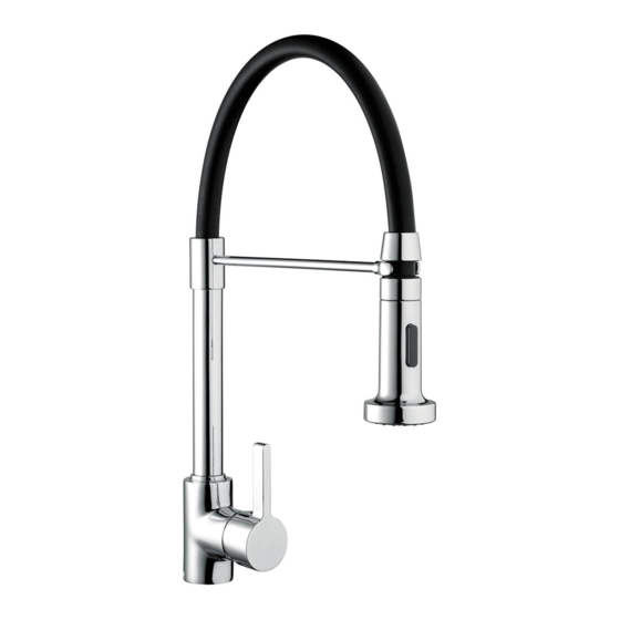 Bristan Liquorice Kitchen Sink Tap Instructions d'installation et manuel de l'utilisateur