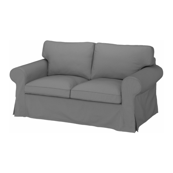 IKEA EKTORP SOFA FRAME Manuel d'instructions