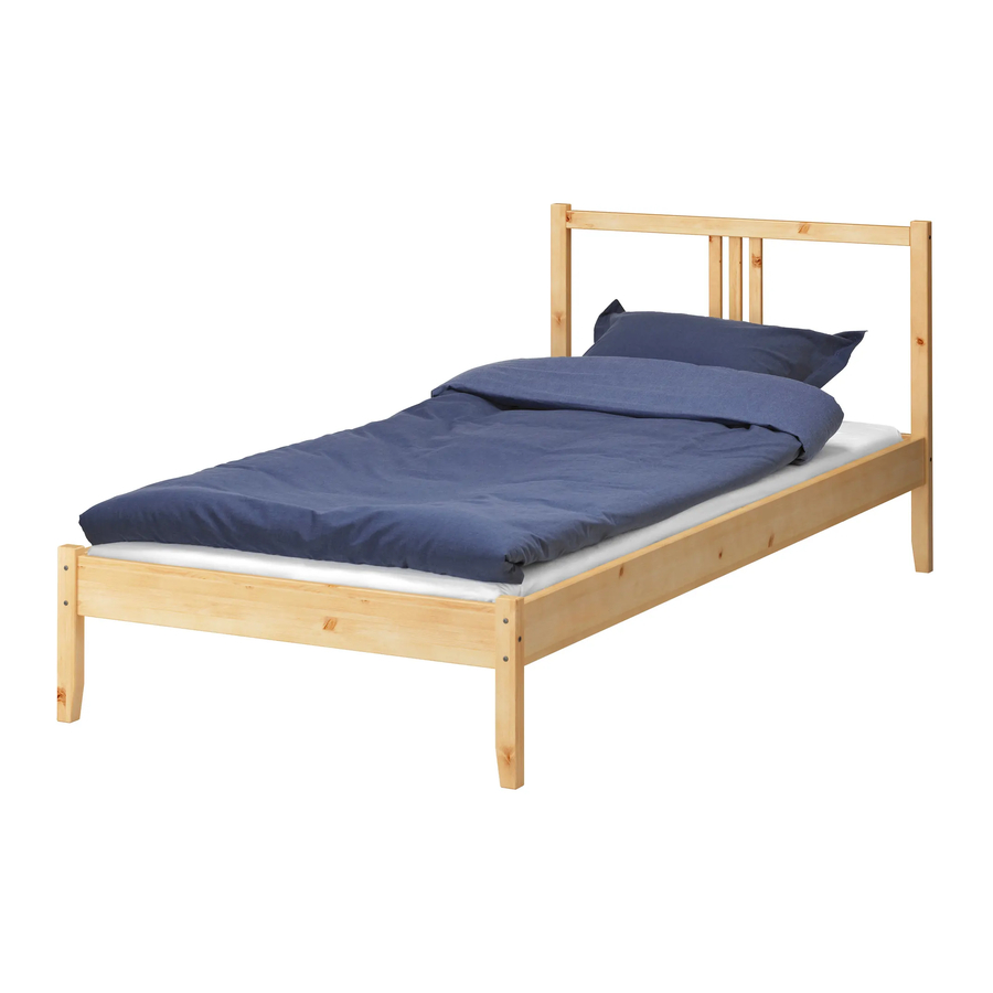 IKEA FJELLSE BED FRAME TW Manual de instrucciones