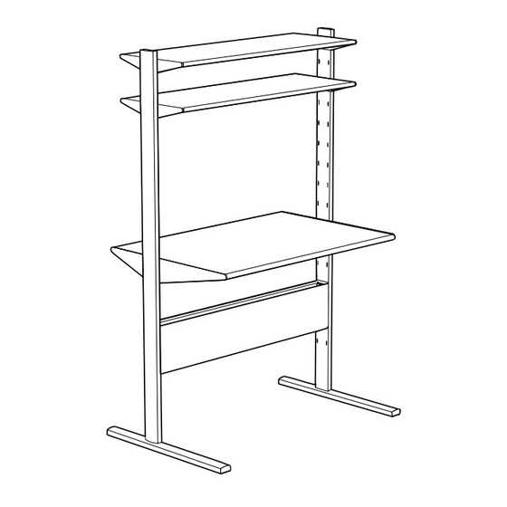 IKEA FREDRIK COMPUTER WORKSTATION 39X24