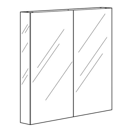 IKEA GODMORGON HIGH CABINET 16X15X63 Manuel d'instructions