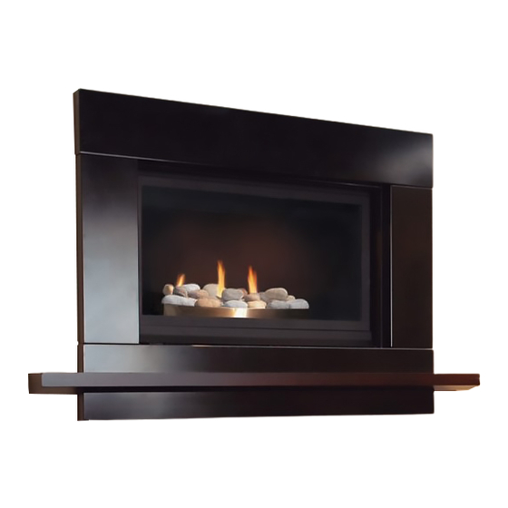 Majestic fireplaces HiStyle DVBR36RN Spécifications