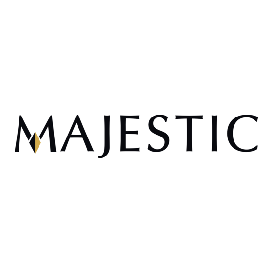 Majestic fireplaces Majestic Oak MO24RRP Especificações