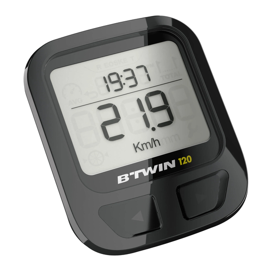 Decathlon B'TWIN 120 사용 지침