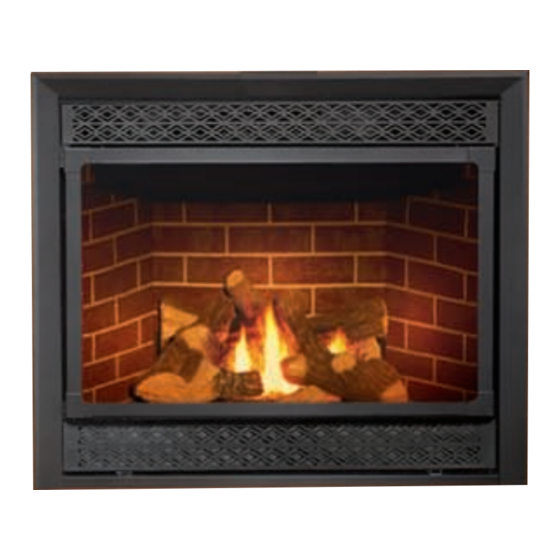 Majestic fireplaces TrimWorks & BrickWorks 36LDV Specifiche