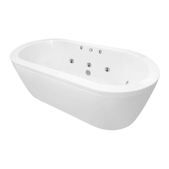 decina FREESTANDING SPA BATH Kurulum ve Kullanım Kılavuzu