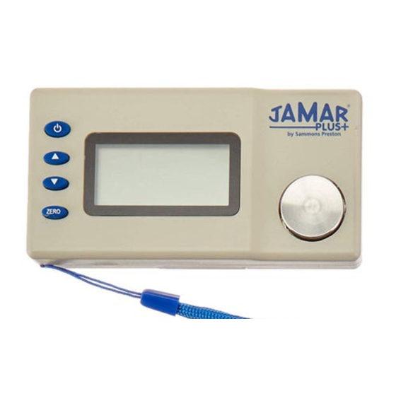 Jamar Digital Pinch Gauge Folheto de instruções