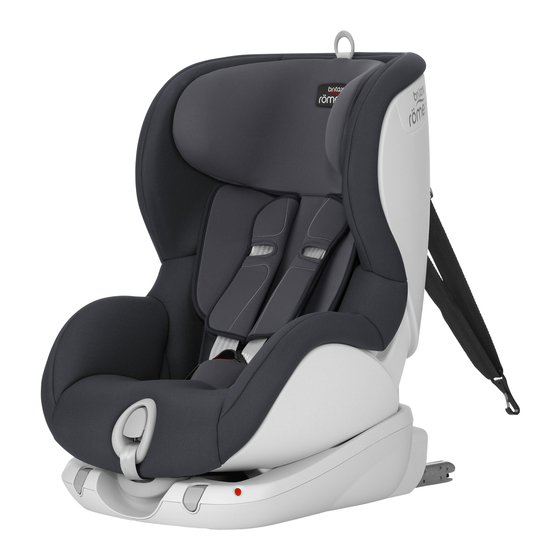 Britax TRIFIX Руководство пользователя