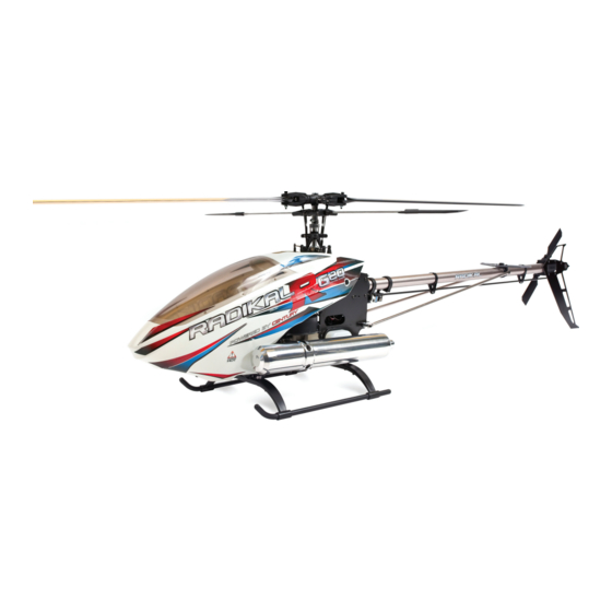 Century Helicopter Products Radikal g20 Manuel de l'utilisateur