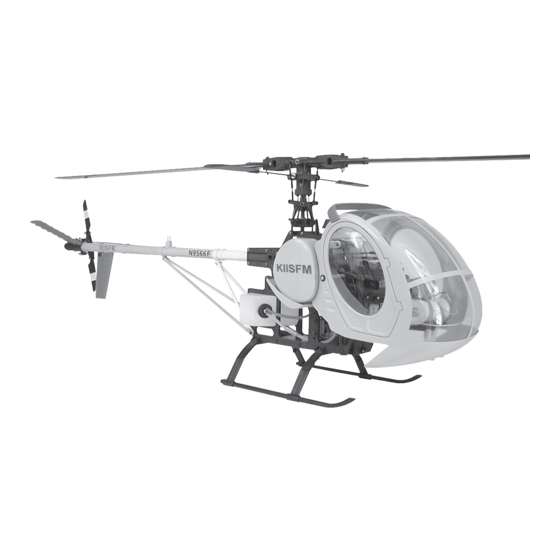 Century Helicopter Products Schweizer 300 Scale Kullanım Kılavuzu