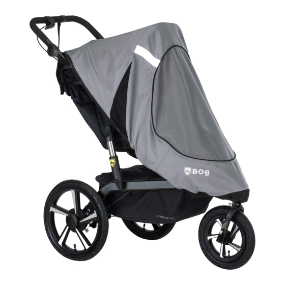 Britax BOB Gear SUN SHIELD Manual