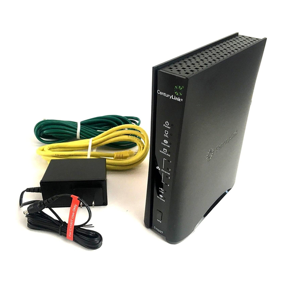 CenturyLink c1100t Instrukcja instalacji