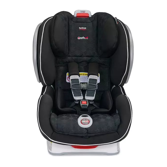 Britax Advocate ClickTight E1A025Q Instruções