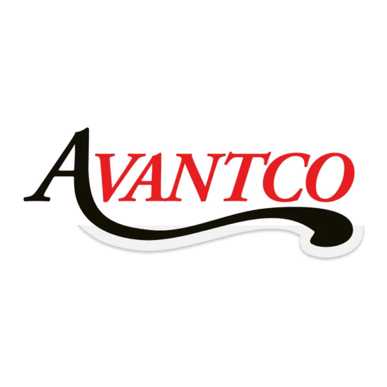 Avantco 178APT27 Kullanıcı Kılavuzu