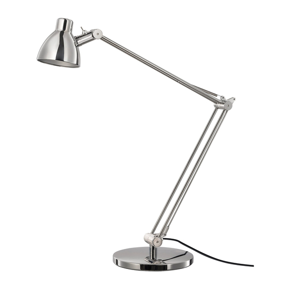 IKEA ANTIFONI N WORK LAMP 35W NA Instructies