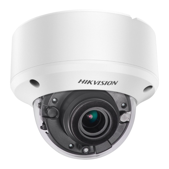 HIKVISION Turbo HD DS-2CE56D8T-ITZE ユーザーマニュアル