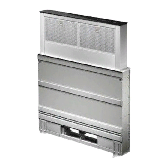 AIRFORCE AXIAL DOWNDRAFT Instruction On Mounting And Use Manual