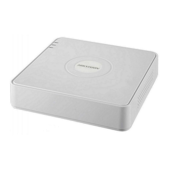 HIKVISION DS-7104HGHI-F1 Schnellstart-Handbuch