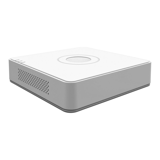 HIKVISION DS-7104NI-SL/W Snelstarthandleiding