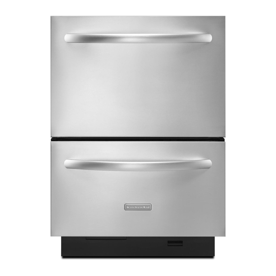 KitchenAid KUDH03DTSS - 24 in. Dishwasher Технічні характеристики