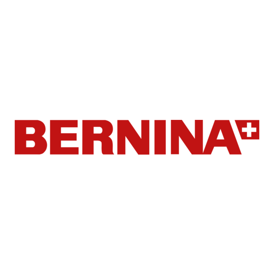 Bernina 3 Series 330 Manuale rapido