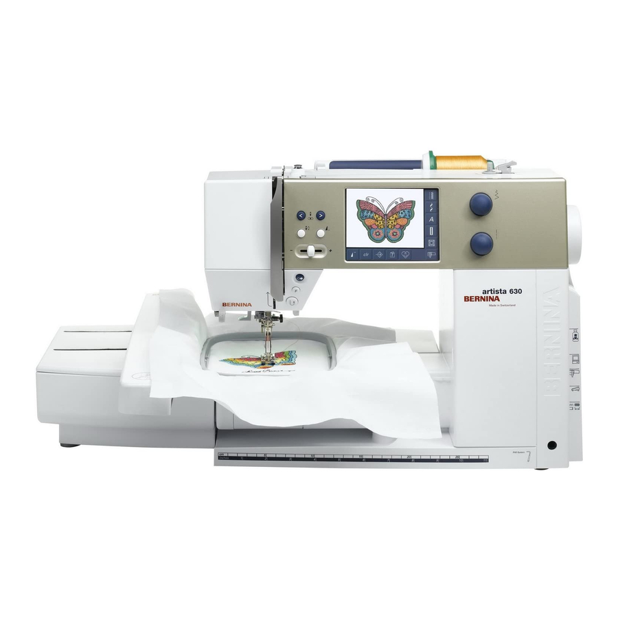 Bernina Artista 630 Brosur