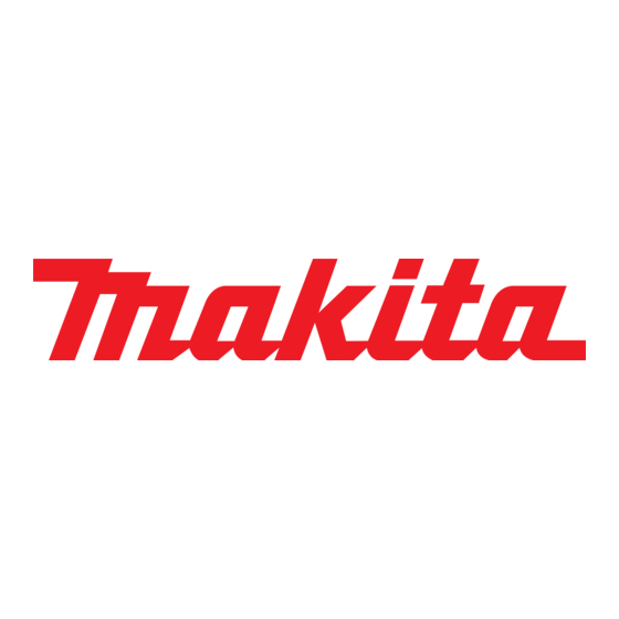 Makita 3707F Instruction Manual