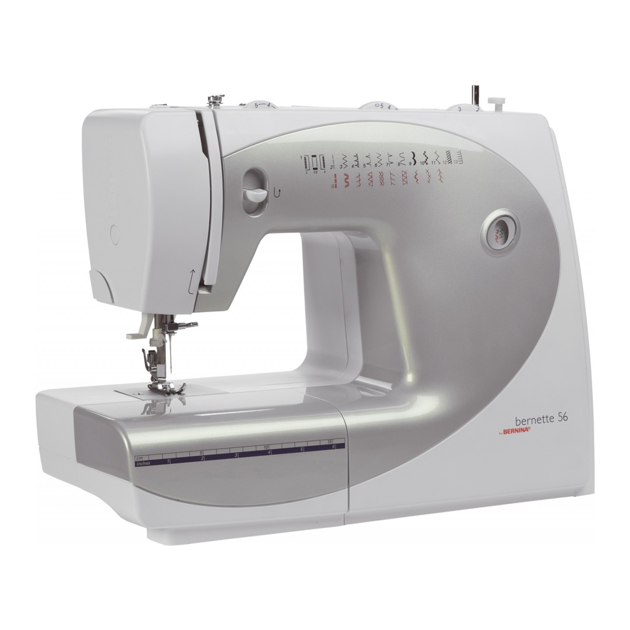 Bernina Bernette 46 빠른 매뉴얼