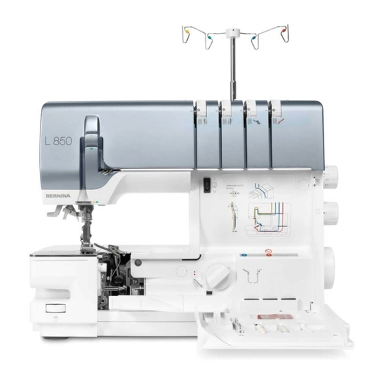 Bernina L 850 Referência rápida