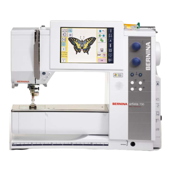 Bernina Artista 730 Çalışma Kitabı