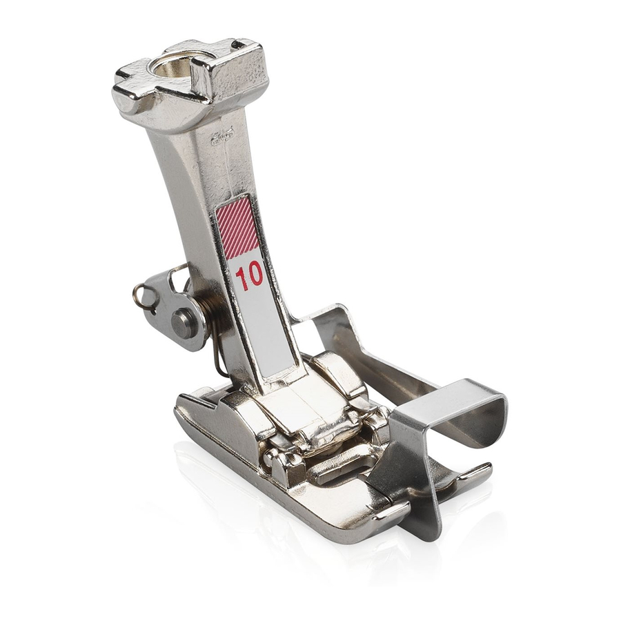 Bernina LEATHER ROLLER FOOT 55 Skrócona instrukcja obsługi