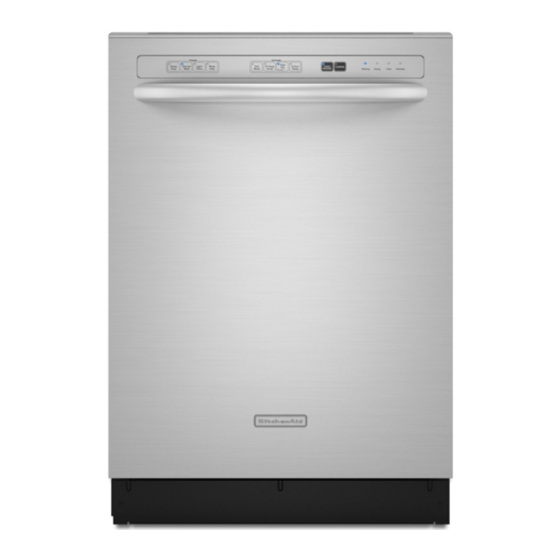 KitchenAid KUDS40CVSS0 Liste des pièces