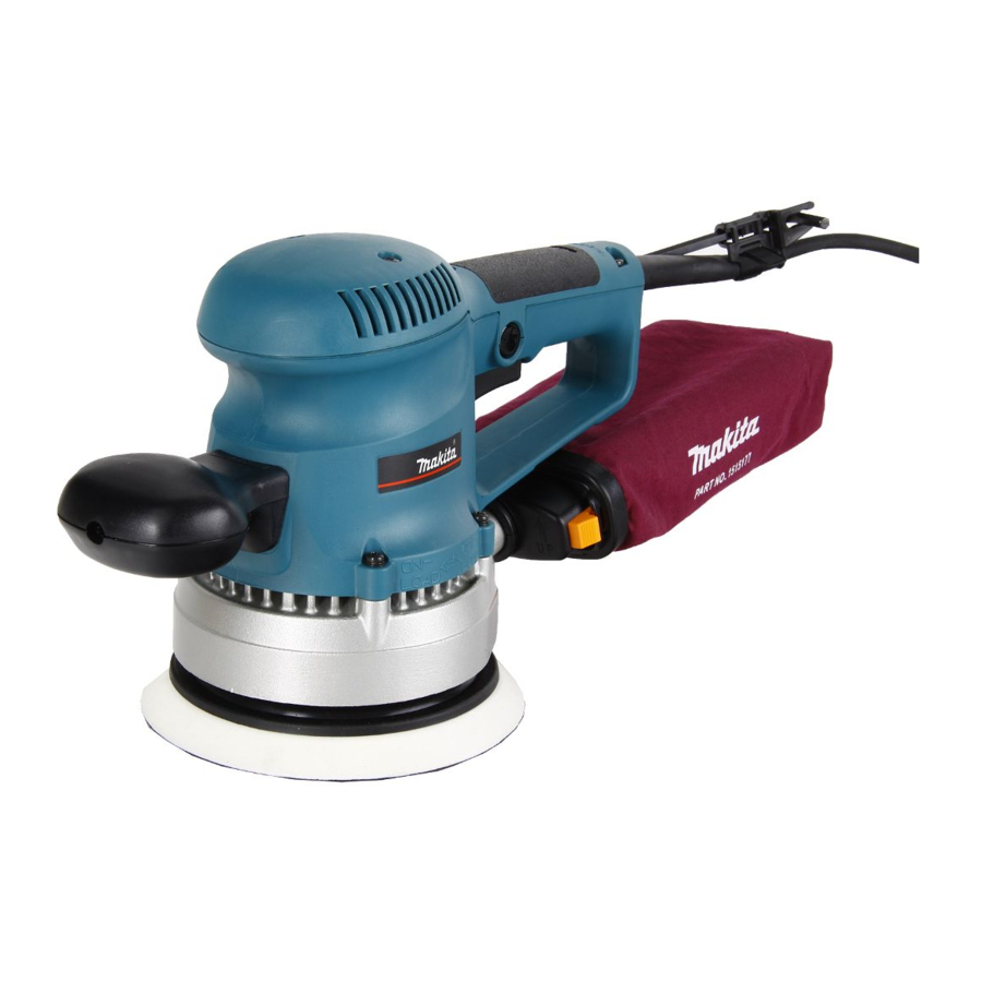 Makita BO6030 Manual de instruções