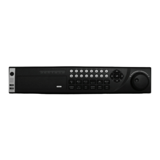 HIKVISION DS-8100 Manuale di avvio rapido